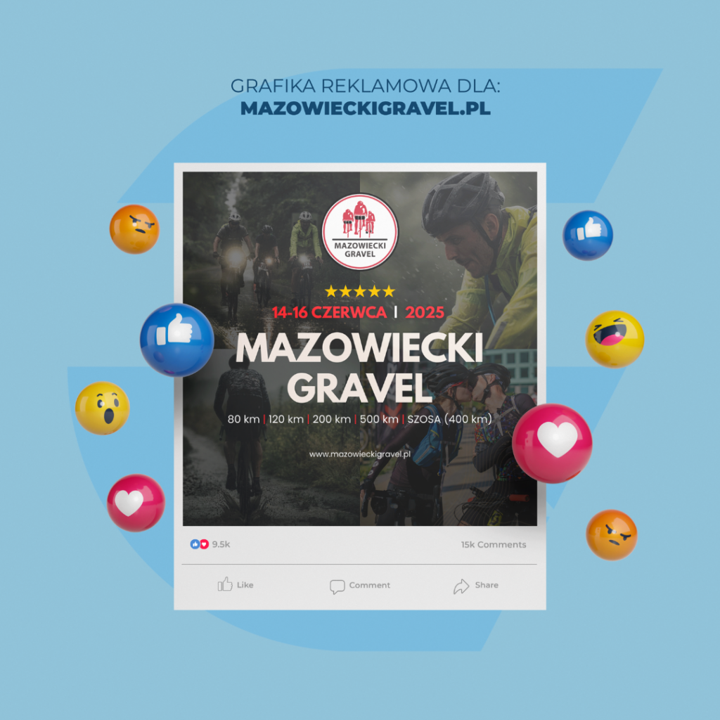 Mazowiecki Gravel Social Media Graphics